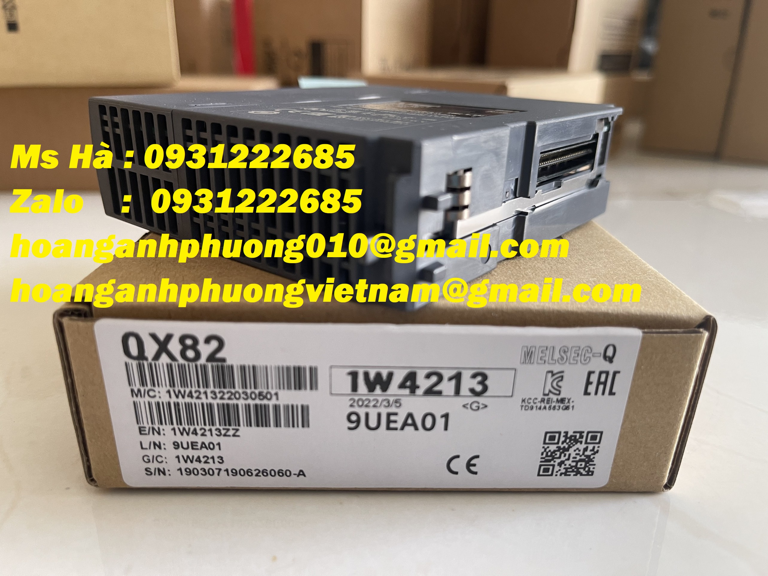 Module điều khiển trong hệ thống công nghiệp mitsubishi QX82